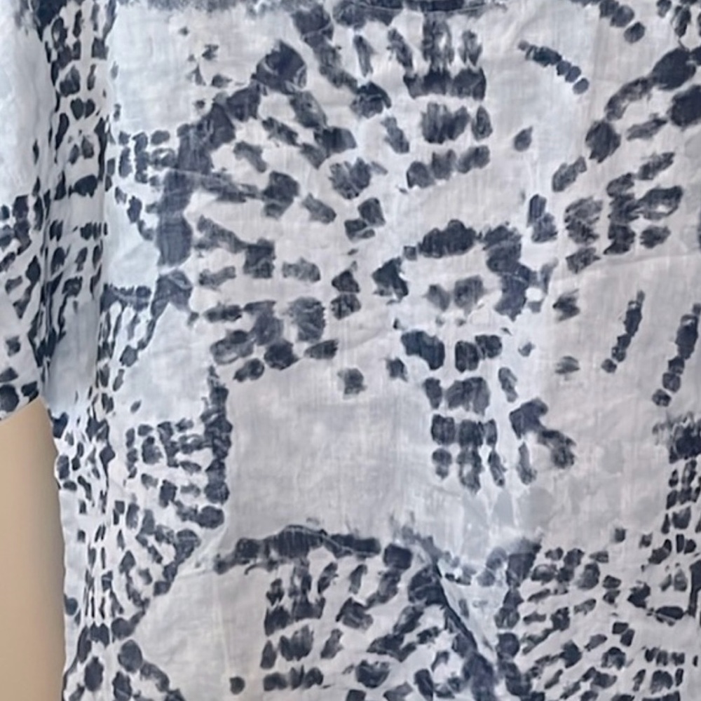 Bellambra Blue Linen Blouse (L)